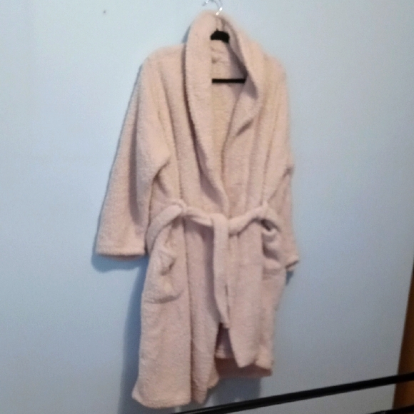 Ulta Beauty Other - Cozy Creamy Pink Fleece Bathrobe